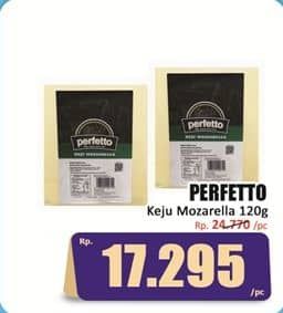 Promo Harga Perfetto Keju Mozzarella 120 gr - Hari Hari