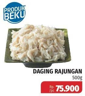 Promo Harga Rajungan per 500 gr - Lotte Grosir