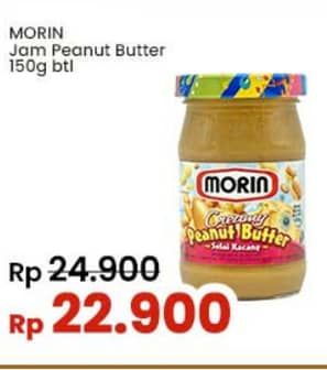 Promo Harga Morin Jam Peanut Butter 150 gr - Indomaret