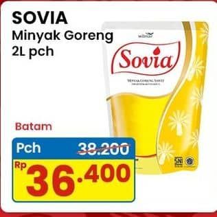 Promo Harga Sovia Minyak Goreng 2000 ml - Indomaret