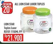 Promo Harga LION STAR Luxor Round Candy Jar 101  - Hypermart