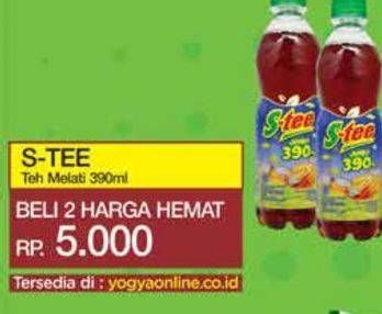 Promo Harga S TEE Minuman Teh Melati 390 ml - Yogya