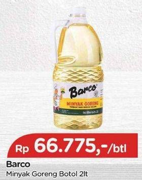 Promo Harga Barco Minyak Goreng Kelapa 2000 ml - TIP TOP