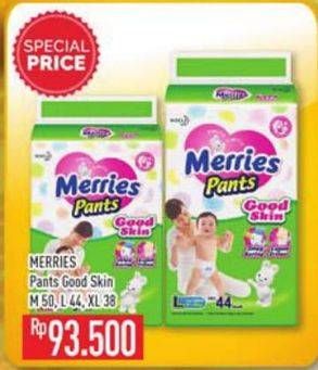 Promo Harga Merries Pants Good Skin M50, L44, XL38  - Hypermart