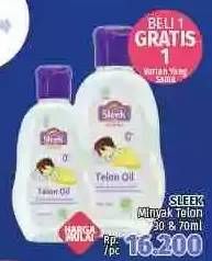 Promo Harga SLEEK Baby Telon Oil  - LotteMart