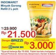 Promo Harga INDOMARET Minyak Goreng 2 ltr - Indomaret