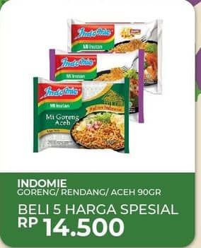 Promo Harga Indomie Mi Goreng Spesial, Rendang, Aceh 85 gr - Yogya