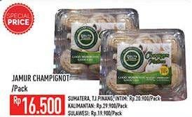 Promo Harga Jamur Champignon (Jamur Kancing)  - Hypermart