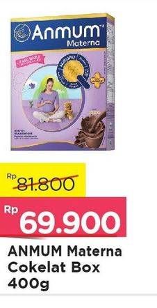 Promo Harga ANMUM Materna Cokelat 400 gr - Alfamart