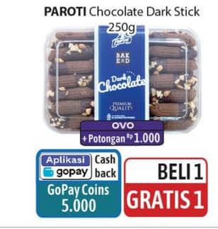 Promo Harga Paroti Dark Chocolate Cookies 250 gr - Alfamidi