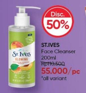 Promo Harga St Ives Face Cleanser All Variants 200 ml - Guardian