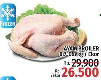 Promo Harga Ayam Broiler 800 gr - LotteMart