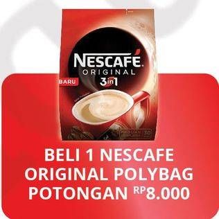 Promo Harga Nescafe Original 3 in 1  - Hypermart