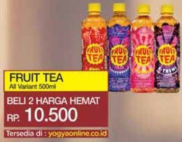 Promo Harga Sosro Fruit Tea All Variants 500 ml - Yogya