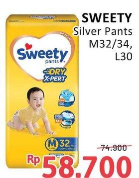 Promo Harga Sweety Bronze Pants Dry X-Pert L30, M32, M34 30 pcs - Alfamidi