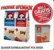 Promo Harga Quaker Oatmeal All Variants 800 gr - Superindo