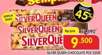 Promo Harga Silver Queen Chocolate All Variants 55 gr - Superindo