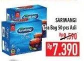 Promo Harga Sariwangi Teh Asli 50 pcs - Hypermart