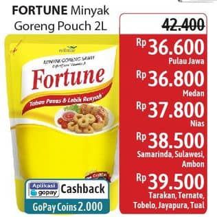 Promo Harga Fortune Minyak Goreng 2000 ml - Alfamidi