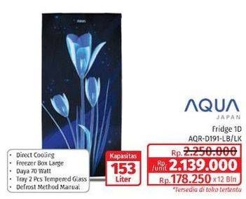 Promo Harga Aqua AQR-D191-LB/LK  - Lotte Grosir