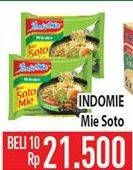 Promo Harga INDOMIE Mi Kuah Soto Mie per 10 pcs - Hypermart