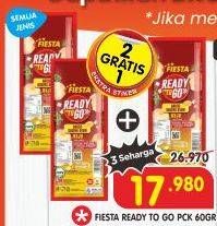 Promo Harga Fiesta Ready To Go Sausage All Variants 65 gr - Superindo