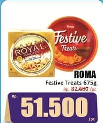 Promo Harga Roma Festive Treats 675 gr - Hari Hari