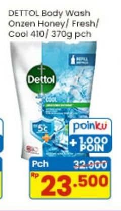 Promo Harga Dettol Body Wash Tropical Splash Citrus Lemon Honey, Fresh 410 ml - Indomaret