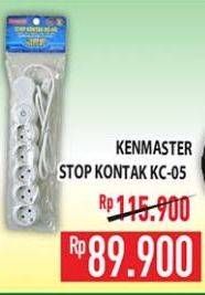 Promo Harga KENMASTER Stop Kontak 6 Lubang  - Hypermart