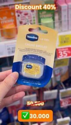 Promo Harga Vaseline Lip Therapy Creme Brulee 7 gr - Guardian