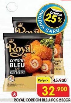 Promo Harga Belfoods Royal Nugget Cordon Bleu 250 gr - Superindo