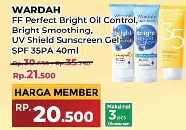 Promo Harga Wardah Perfect Bright Creamy Foam Brightening Smoothing 100 ml - Yogya