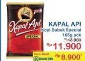 Promo Harga Kapal Api Kopi Bubuk Special 165 gr - Indomaret