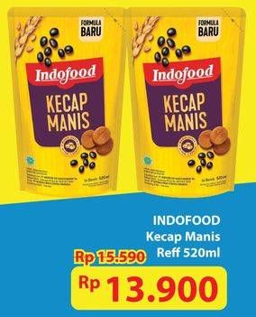 Promo Harga Indofood Kecap Manis 520 ml - Hypermart