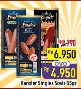 Promo Harga Kanzler Sosis Single 65 gr - Hypermart