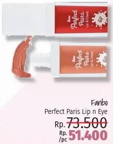 Promo Harga FANBO Perfect Pairs Lip & Eye  - LotteMart