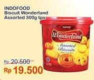 Promo Harga WONDERLAND Assorted Biscuits 300 gr - Indomaret