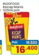 Promo Harga Indofood Kecap Manis 520 ml - Indomaret