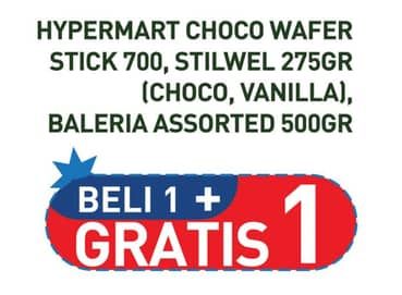 Promo Harga Hypermart/Stilwel Wafer/Baleria Assorted  - Hypermart