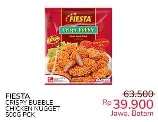 Promo Harga Fiesta Naget Crispy Bubble 500 gr - Indomaret