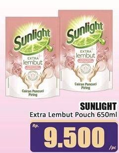 Promo Harga Sunlight Pencuci Piring Extra Lembut 650 ml - Hari Hari