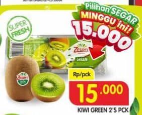 Promo Harga Kiwi Green 2 pcs - Superindo