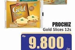 Promo Harga PROCHIZ Gold Slices 156 gr - Hari Hari