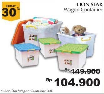 Promo Harga LION STAR Wagon Container  - Giant