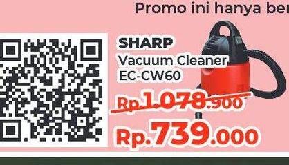 Promo Harga SHARP Vacum Cleaner EC-8305  - Yogya