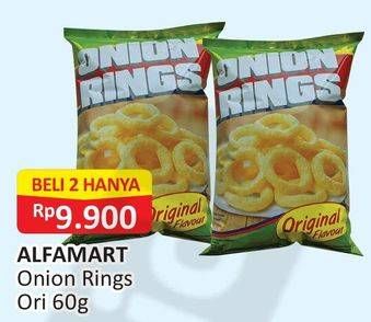 Promo Harga ALFAMART Onion Rings per 2 pcs 60 gr - Alfamart