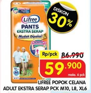 Lifree Popok Celana Ekstra Serap