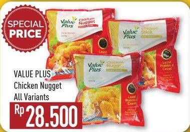 Promo Harga VALUE PLUS Chicken Nugget All Variants  - Hypermart