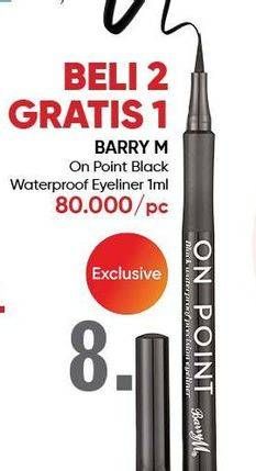 Promo Harga BARRY M On Point Black Waterproof Precision Eyeliner 1 ml - Guardian