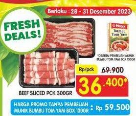 Promo Harga Daging Sapi Slice 500 gr - Superindo